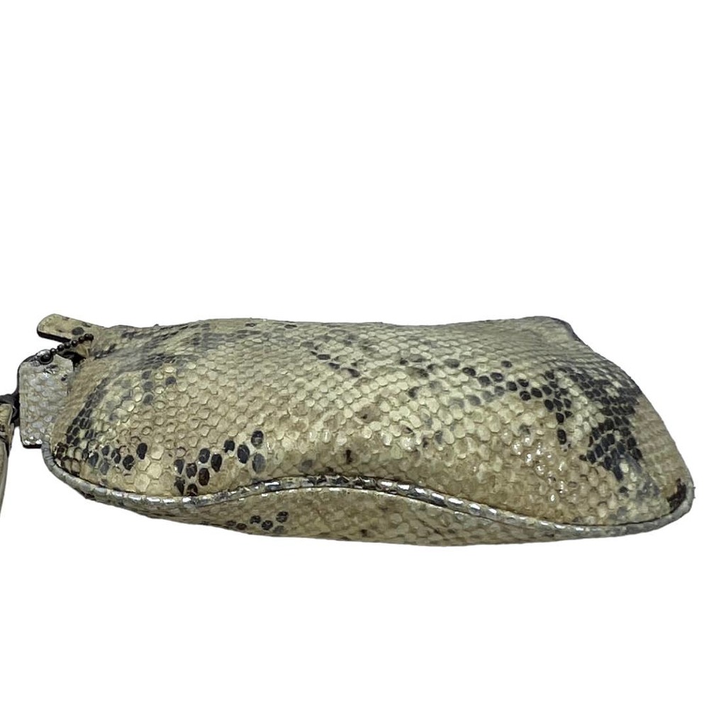 Coach 45126 Kristin Embossed Python Snakeskin Wri… - image 2